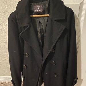 Black coat